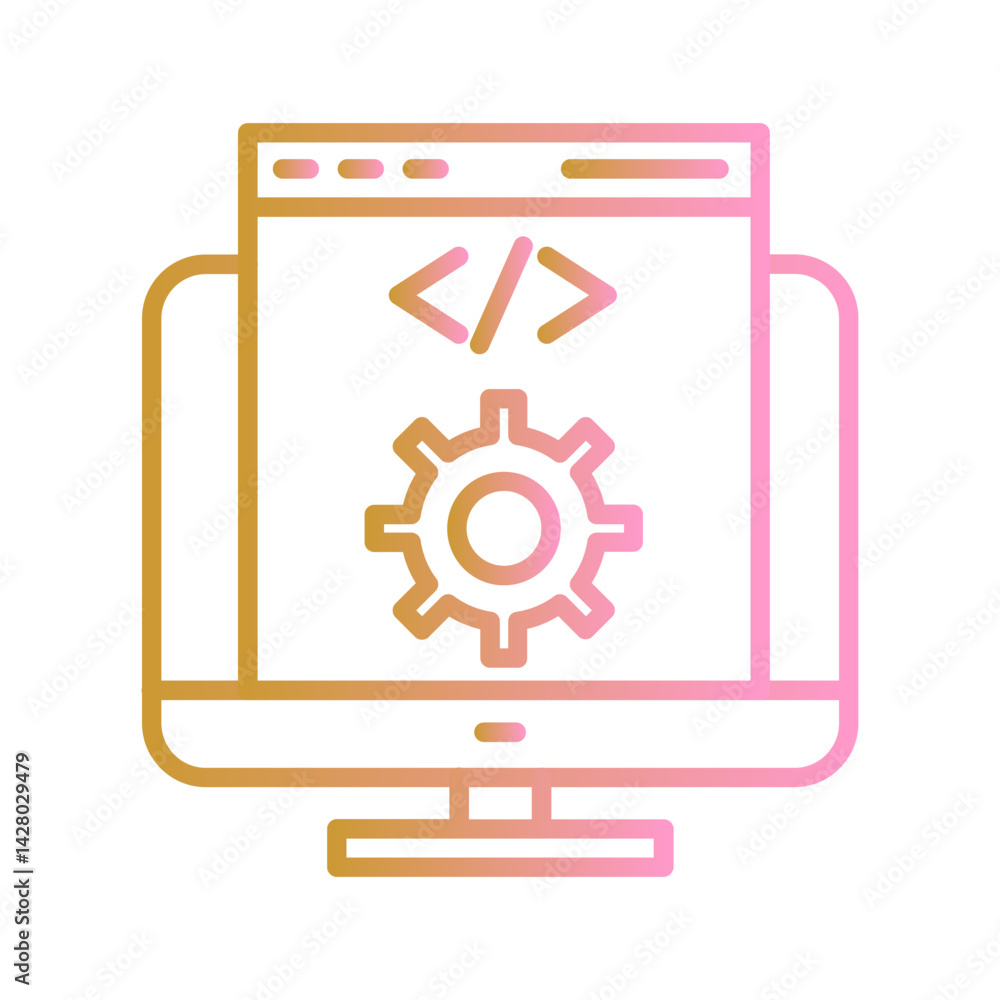 Web Development Icon Design Web Development Icon Design