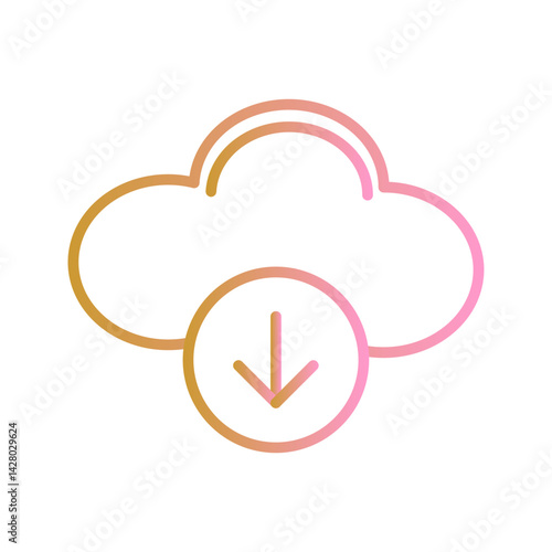 Cloud Computing Icon Design