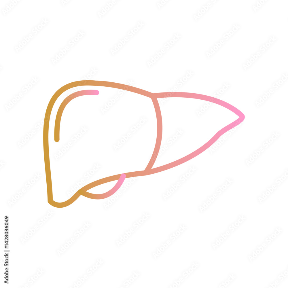 Liver Icon Design Liver Icon Design
