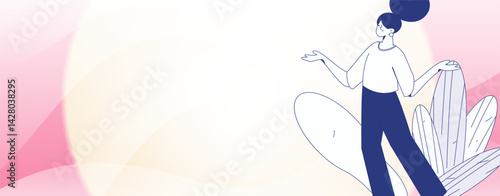 3.12 International Women's Day professional women flat character vector concept operation hand drawn illustration
