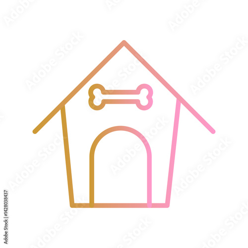 Dog House Icon Design