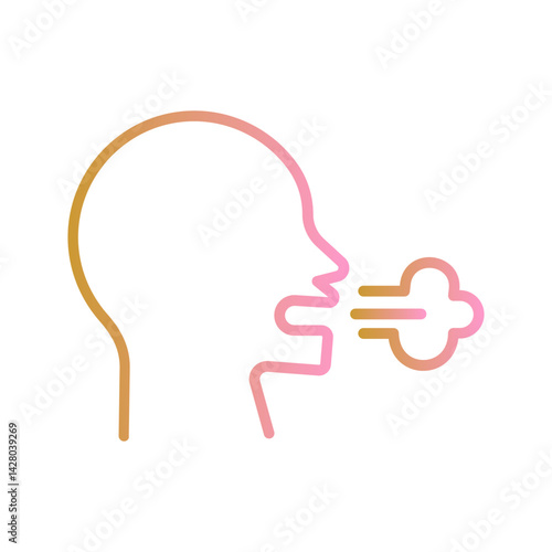 Bad Breath Icon Design