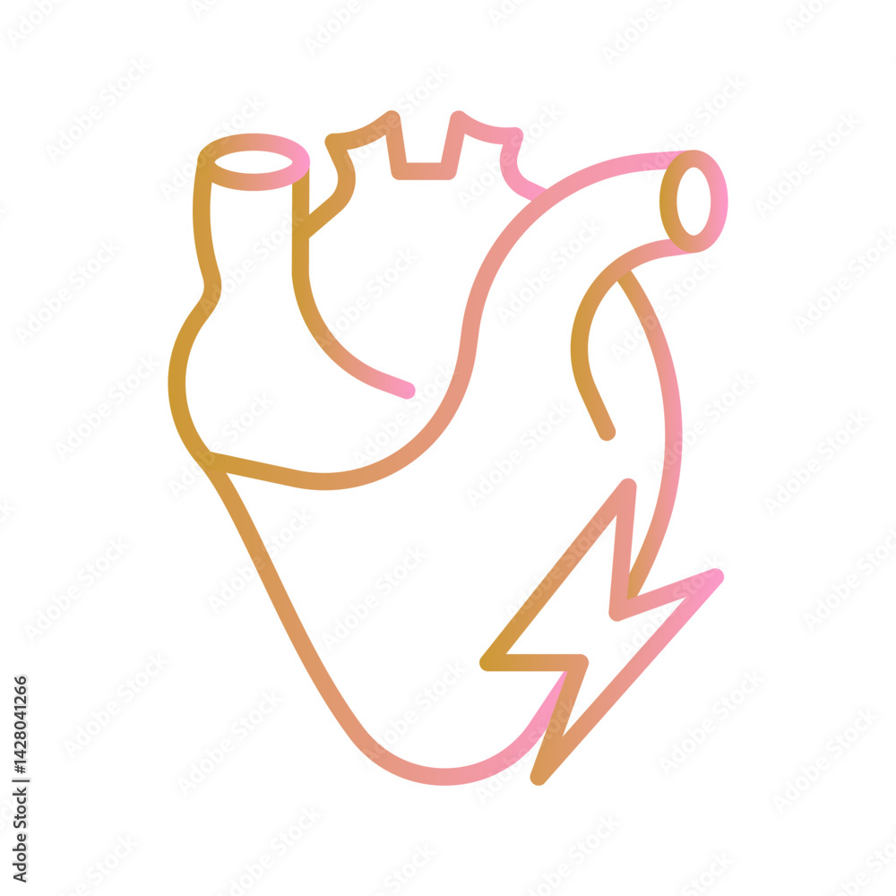 Heart Attack Icon Design Heart Attack Icon Design