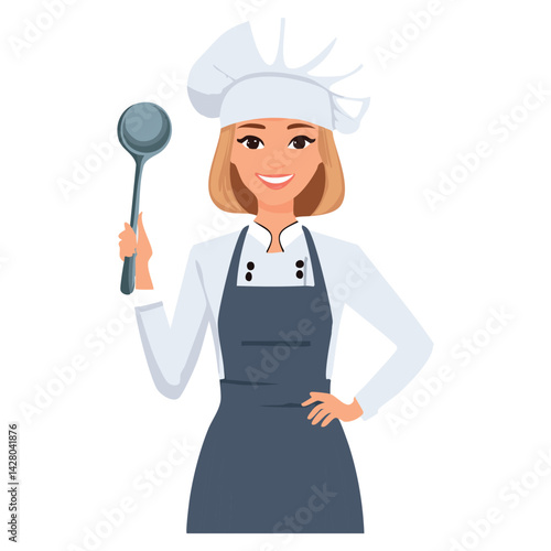 The Tools of the Trade. Understanding the Ladle in a Chef's Hands
