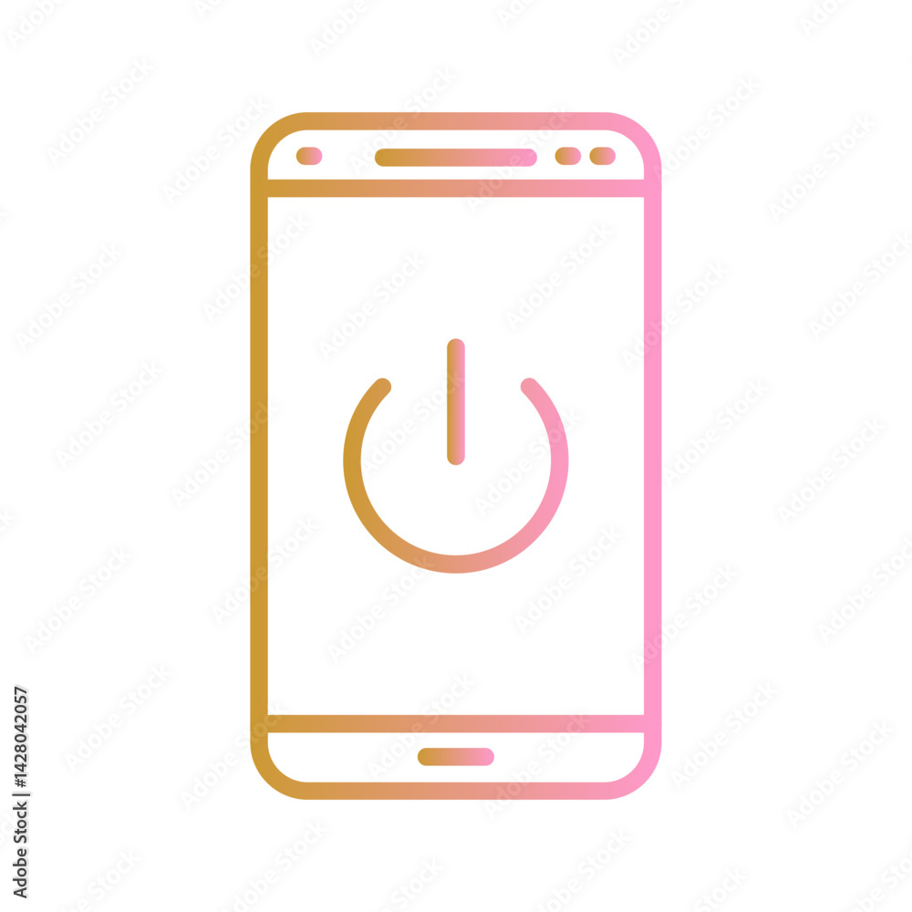 Power Button Icon Design Power Button Icon Design