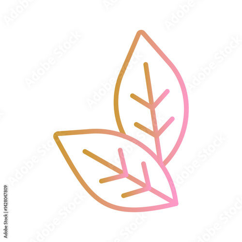 Tobacco Leafs Icon Design