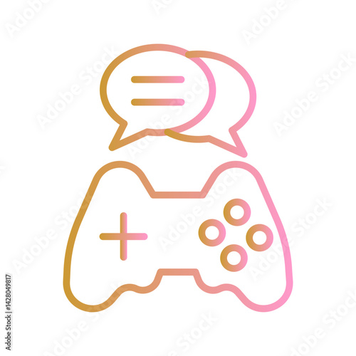 Gaming Chat Icon Design