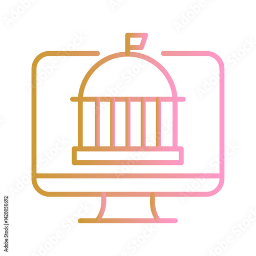 Digital Governance Icon Design