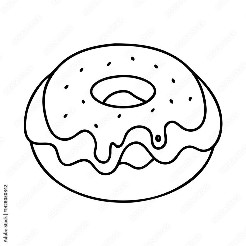 jelly filled doughnut icon, jelly filled doughnut line art - simple line art of jelly filled doughnut, perfect for jelly filled doughnut logos and icons jelly filled doughnut icon, jelly filled doughnut line art - simple line art of jelly filled doughnut, perfect for jelly filled doughnut logos and icons