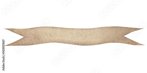 Foto Ancient papyrus ribbon