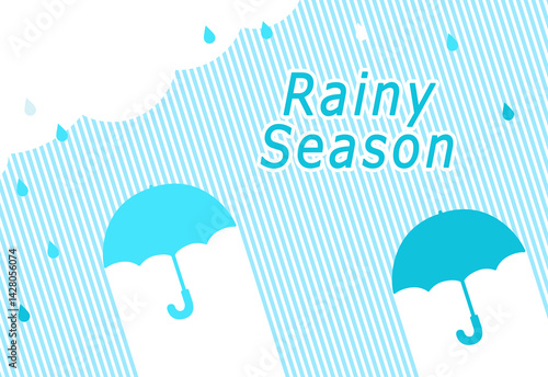 Wallpaper Mural 梅雨　背景素材 Torontodigital.ca