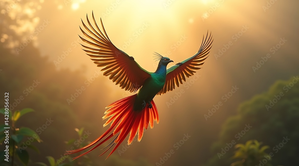 Soaring bird fantasy image Soaring bird fantasy image