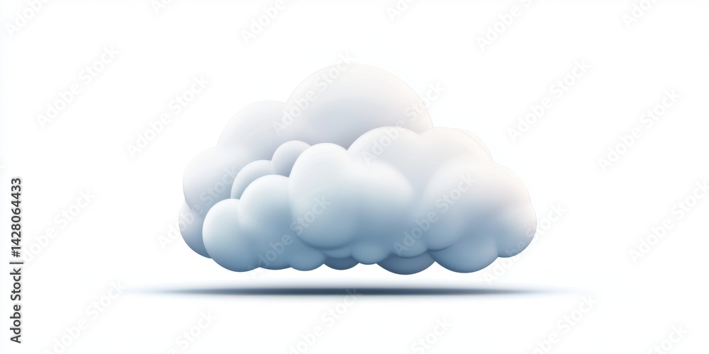 Simple Cloud Icon Simple Cloud Icon