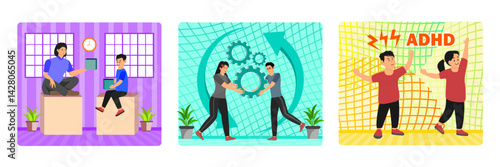 Social emotional development. Social interaction skills. Attention deficit hyperactivity disorder metaphors.