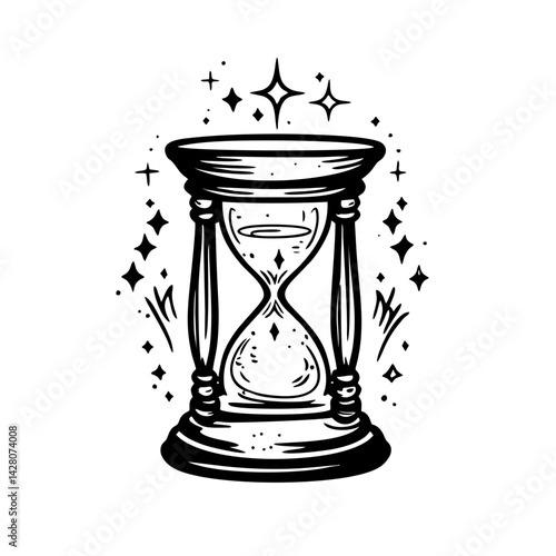 Mystic Timer - Black and Whit...