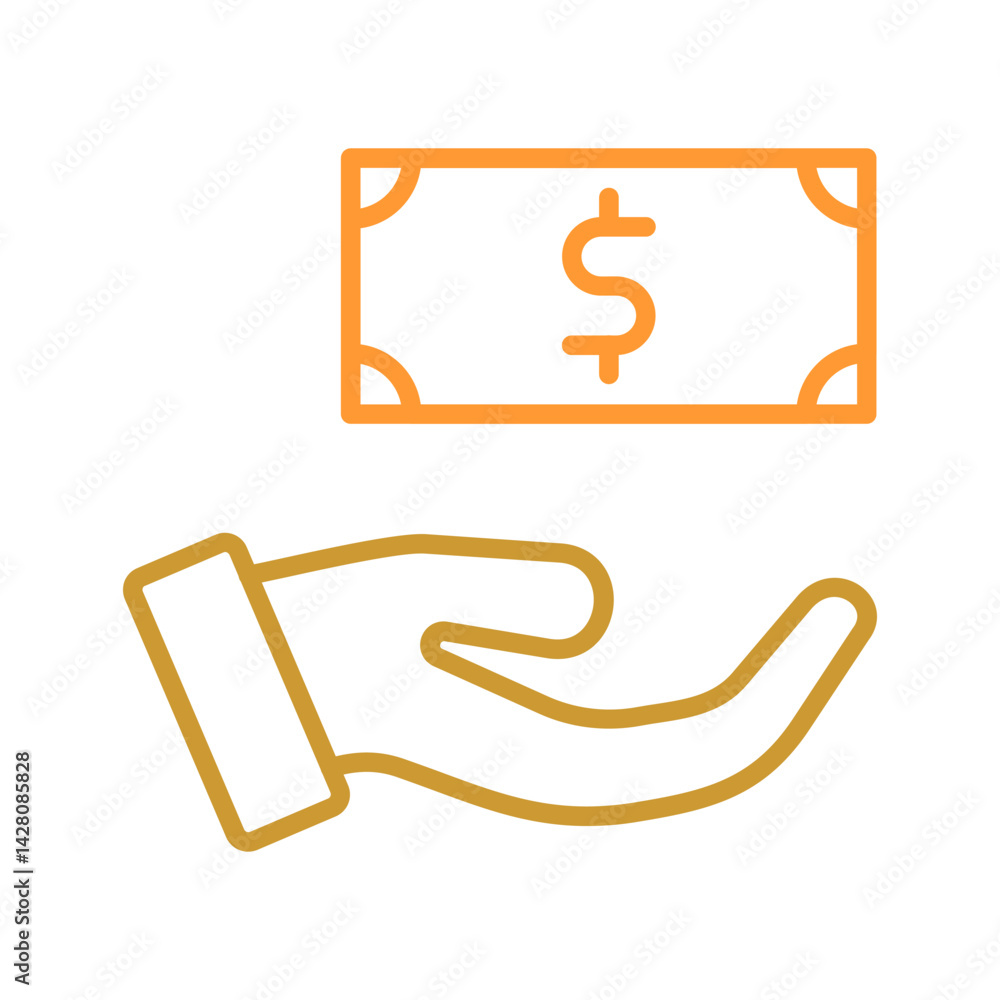 Salary Icon Design Salary Icon Design
