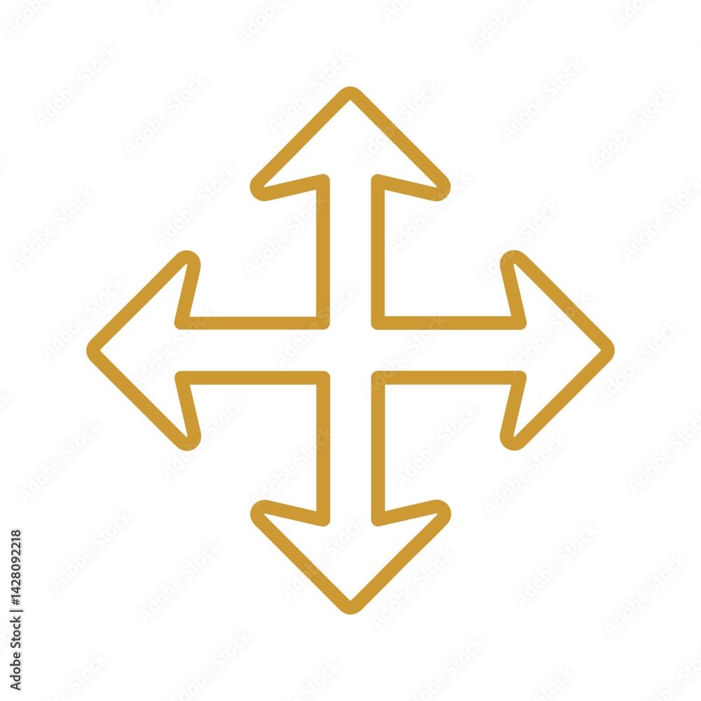 Cursor Movement Icon Design Cursor Movement Icon Design