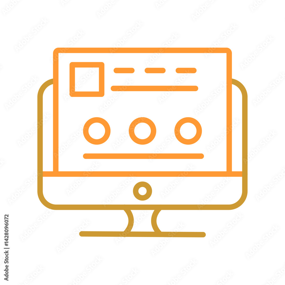 Fototapeta premium Select Product Icon Design