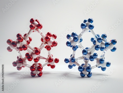 A detailed comparison of crystalline and amorphous polymer structures