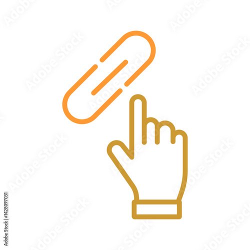Link Click Icon Design