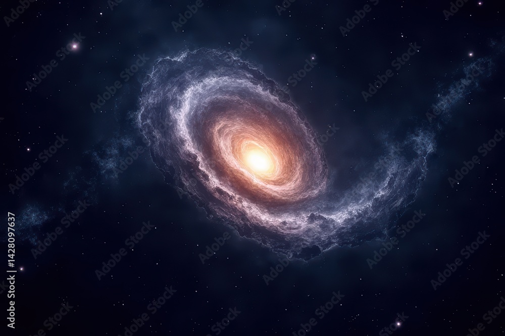 Fototapeta premium Interstellar Abstract Space Exploration