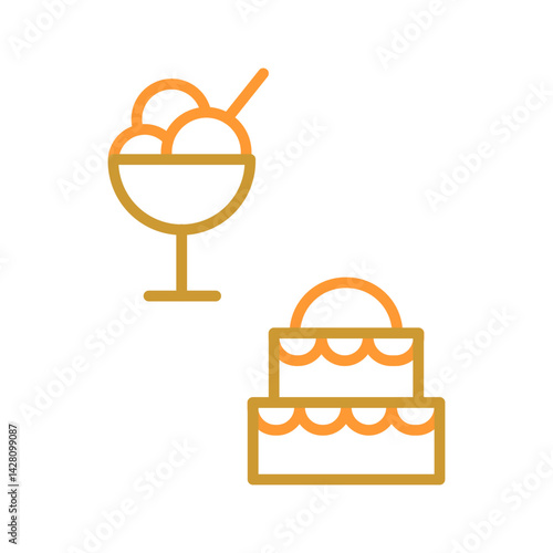 Festive Food Icon Design