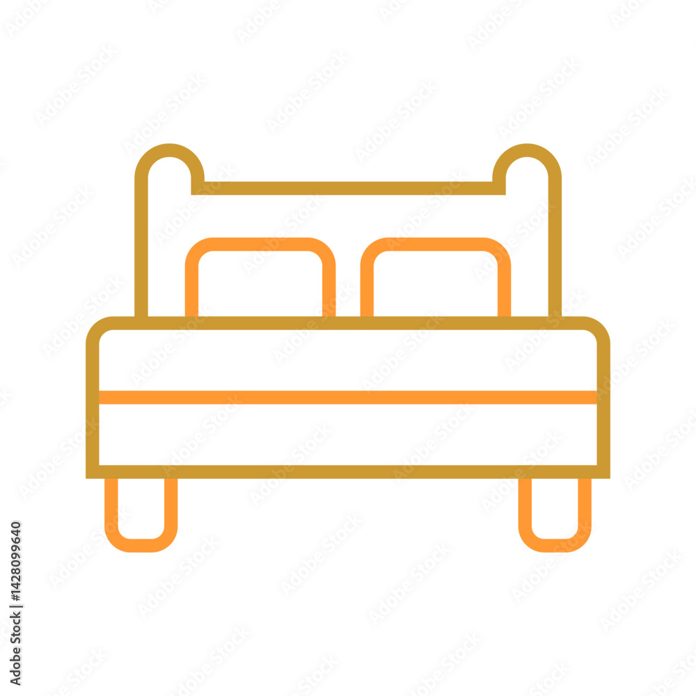 Bed Icon Design Bed Icon Design