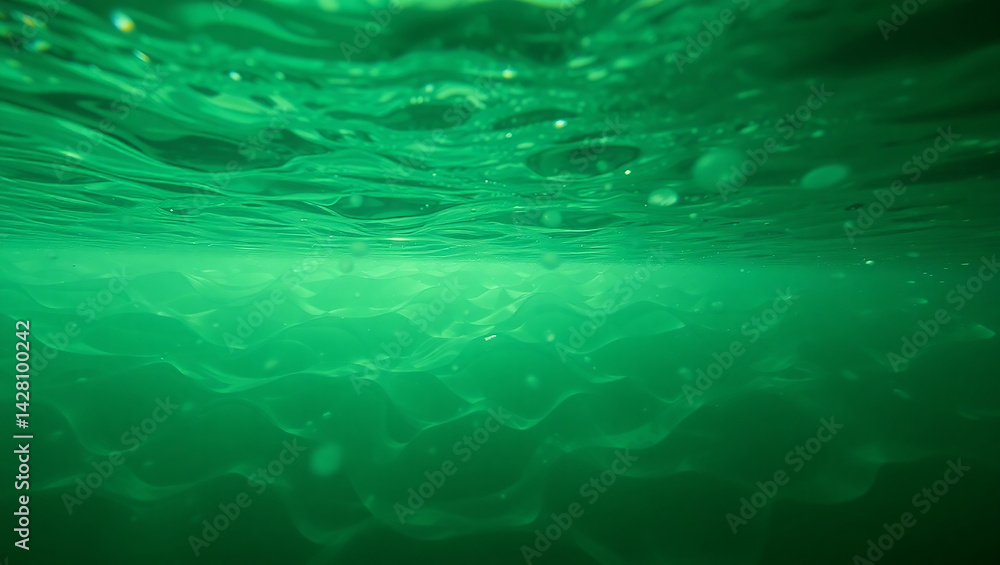 Obraz premium blue water background