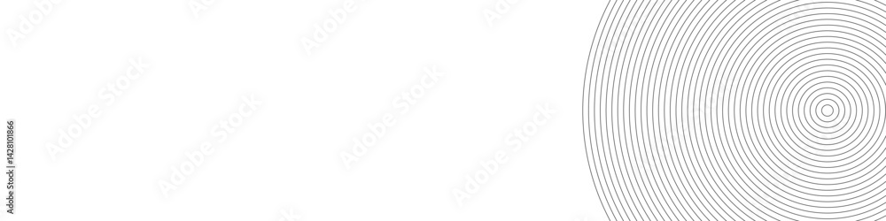 Circle lines pattern on white background. Circle lines pattern for backdrop, brochure, wallpaper template. Realistic lines with repeat circles texture. Simple geometric background Circle lines pattern on white background. Circle lines pattern for backdrop, brochure, wallpaper template. Realistic lines with repeat circles texture. Simple geometric background