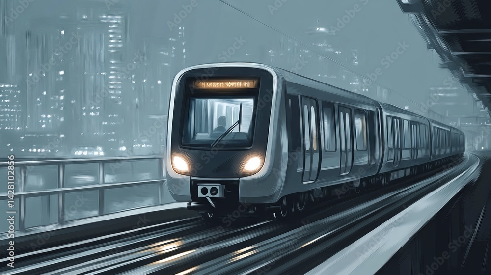 Naklejka premium The depiction features abstract white technology with a hi-tech and futuristic digital theme