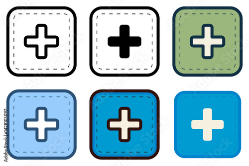 add symbol icon vector illustration