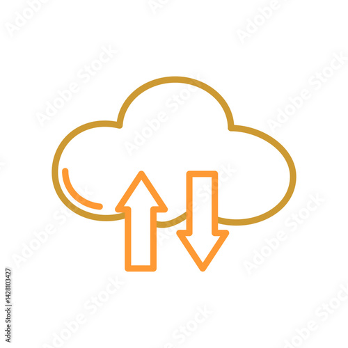 Cloud Computing Icon Design