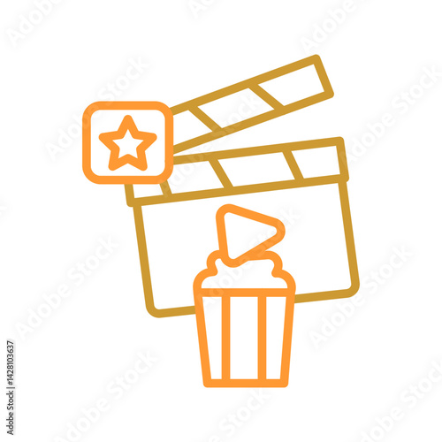 Holiday Movies Icon Design