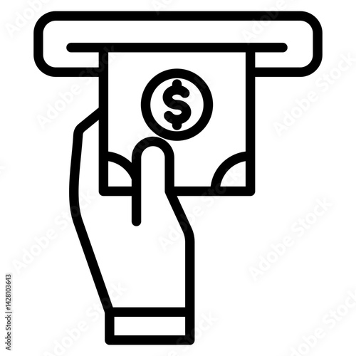 Withdraw icon

