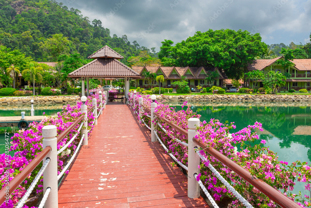 Klong Prao Resort. Cottages on the Bay in a tropical garden