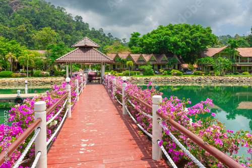 Klong Prao Resort. Cottages on the Bay in a tropical garden