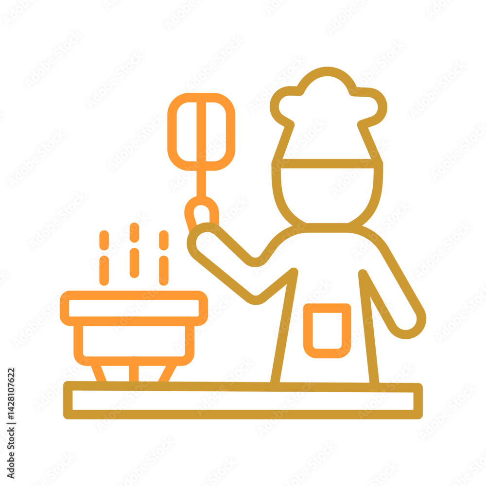 Holiday Cooking Icon Design Holiday Cooking Icon Design