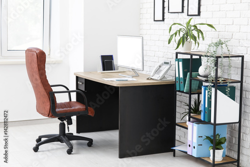 Interior of stylish office ...