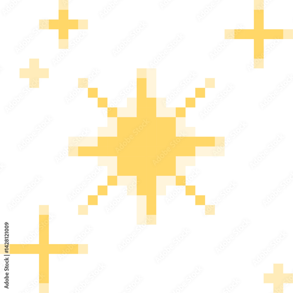 Sparkle Pixel Art Sparkle Pixel Art