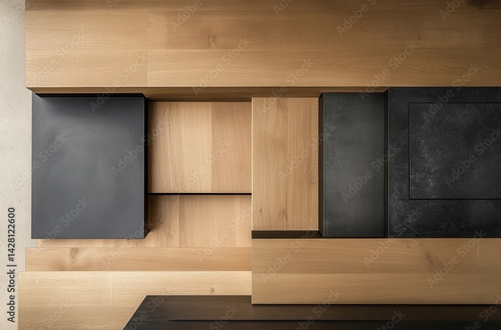Fototapeta premium modern kitchen interior