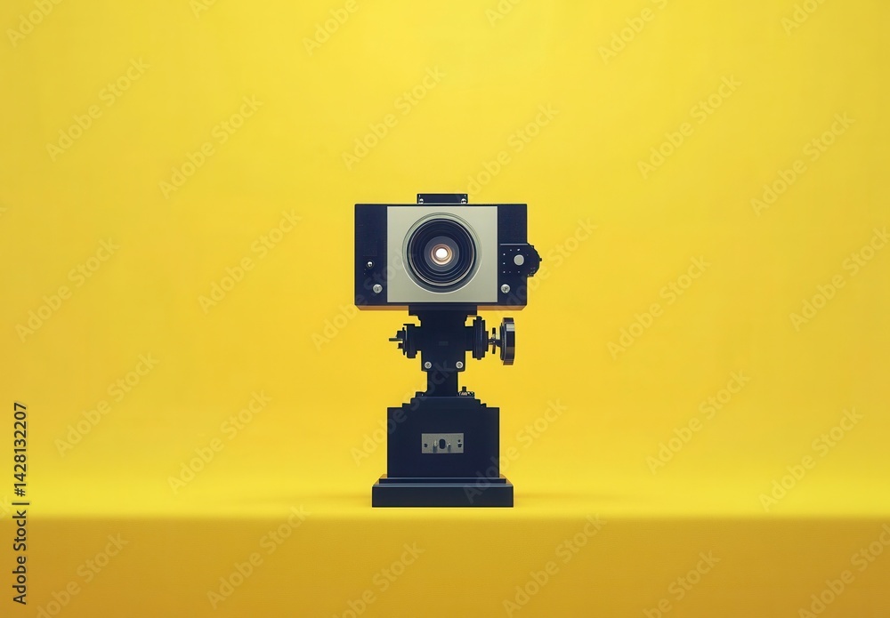 Fototapeta premium gold robotic toy