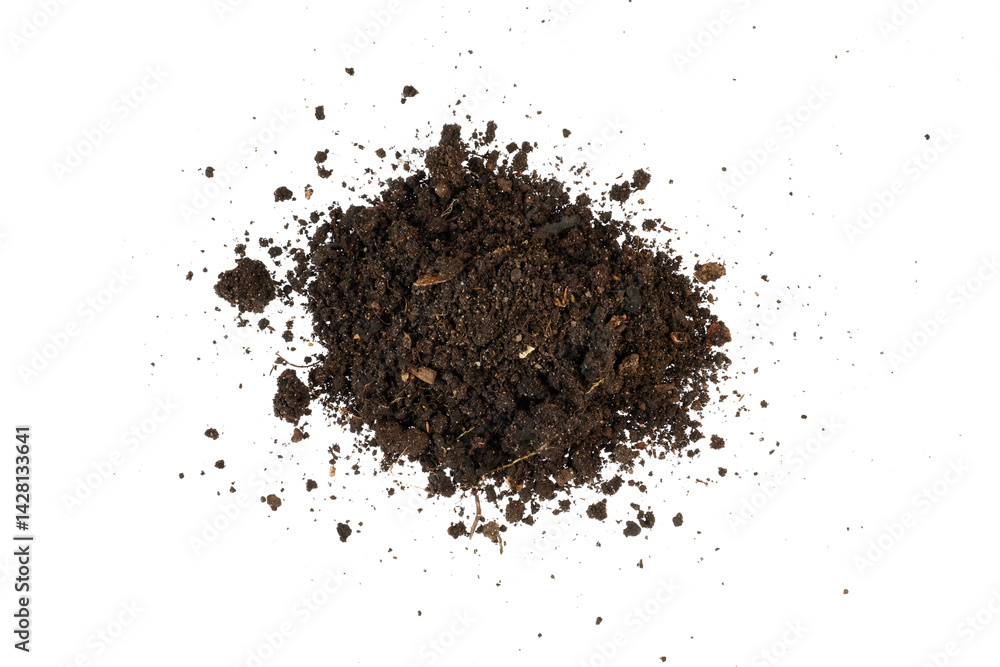 pile of soil humus earth ground isolated on white or transparent png pile of soil humus earth ground isolated on white or transparent png