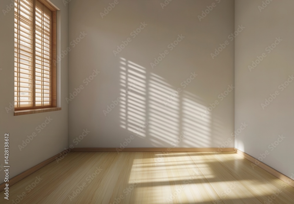 Obraz premium empty room with window