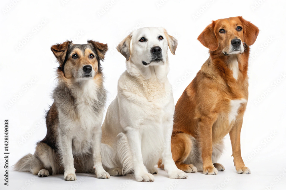 Small Dog Looking Up White Background Small Dog Looking Up White Background