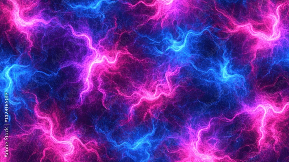 Obraz premium Abstract electric energy pattern