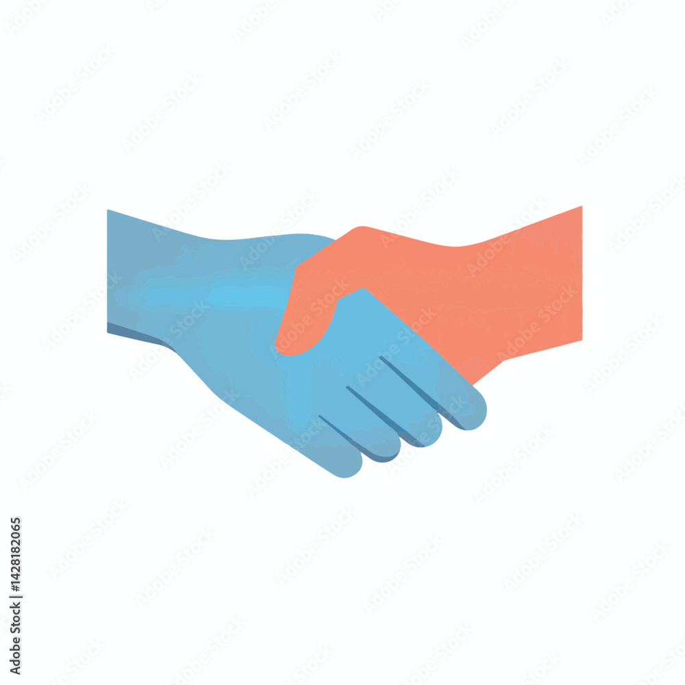 Empowering handshake between businesswomen, symbolizing collaboration Empowering handshake between businesswomen, symbolizing collaboration