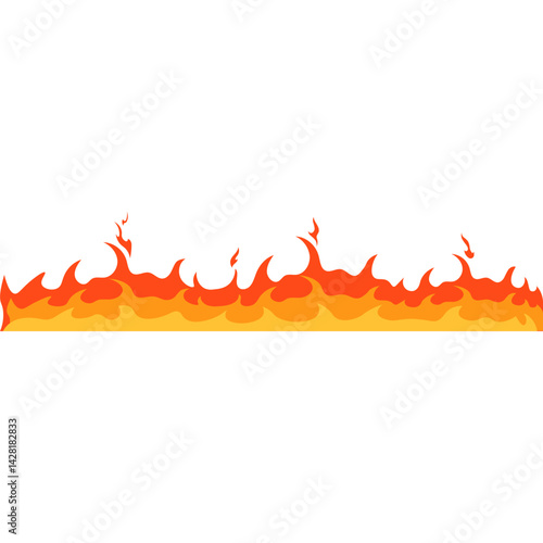  Fire Flame Divider