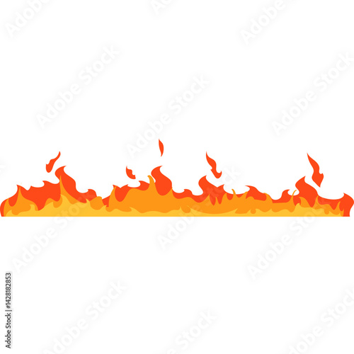  Fire Flame Divider