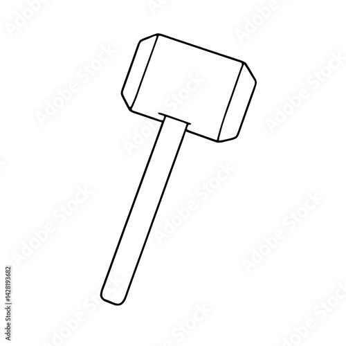 Hand Tool Mallet Icon