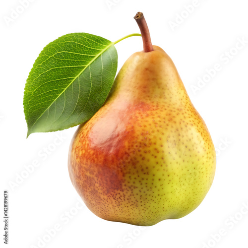 pear on white background